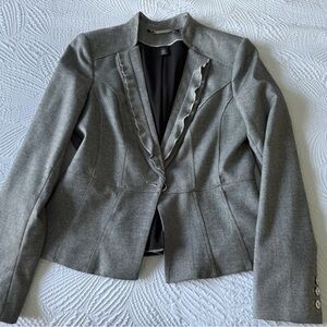 White House Black Market Gray Blazer